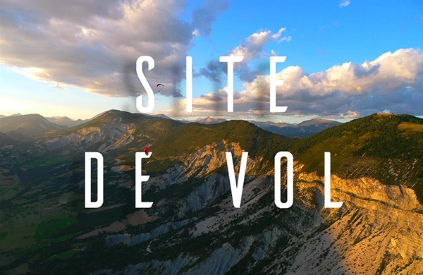 Site de parapente dans le Verdon, le Chalvet