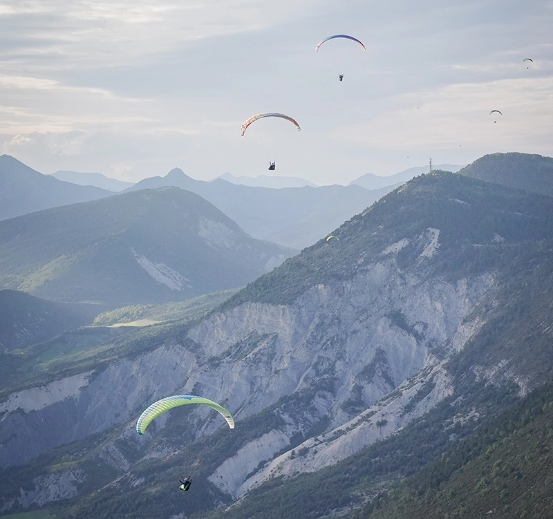 Porgresser en parapente